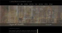 Desktop Screenshot of canyondevelopmentgroup.com